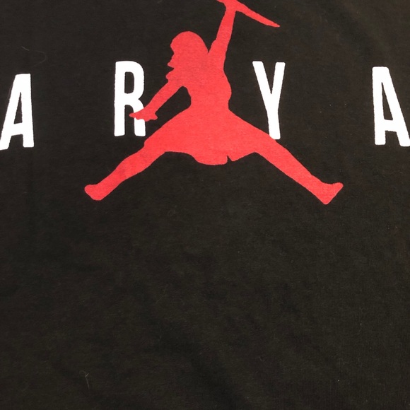 Game of Thrones Arya Stark Jumpman t-shirt - Picture 2 of 2